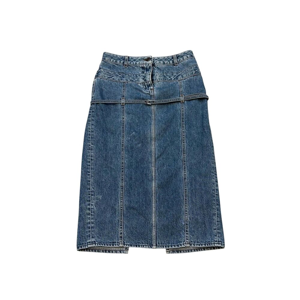 Jacquemus La Jupe De Nimes Criollo Denim Skirt Size 27